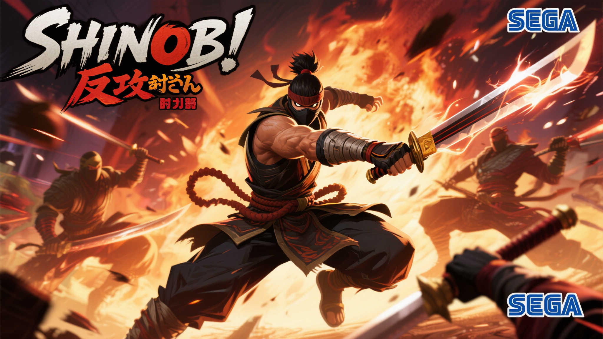 世嘉经典再现！《Shinobi：逆袭之刃》全新预告震撼发布