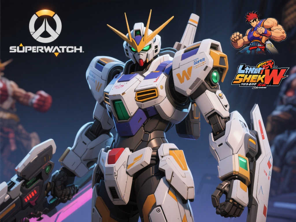 《守望先锋》与高达W联手打造死神镰刀皮肤，炫酷设计曝光！